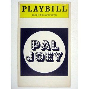 Pal Joey Playbill July 1976 Ticket Joan Copeland Janie Sell Dixie Carter Sirola